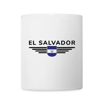 El Salvador T-Shirt Design - Mug blanc - blanc - Devant