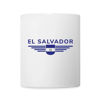 El Salvador T-Shirt Design - Mug blanc - blanc - Devant