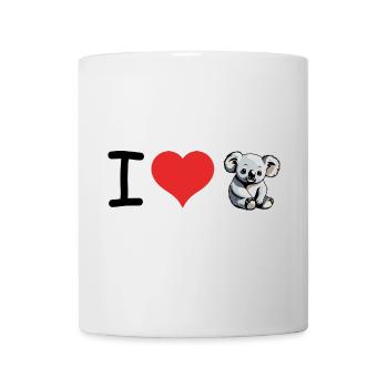 I love Koala Quote - Pet Design - Mug - white - Front