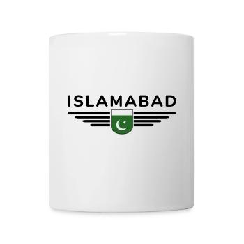 Islamabad Design – Style de la capitale - Mug blanc - blanc - Devant