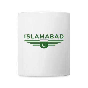 Islamabad Design – Style de la capitale - Mug blanc - blanc - Devant