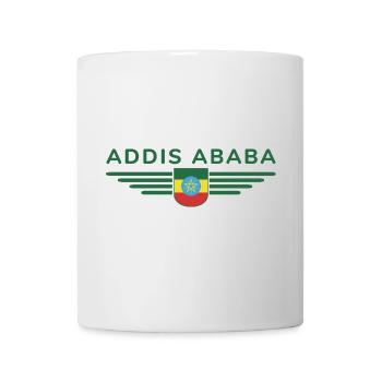 Addis Ababa T-Shirt – Capital City Style - Mug - white - Front