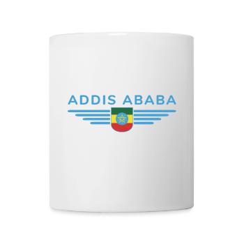 Addis Ababa T-Shirt – Capital City Style - Mug - white - Front