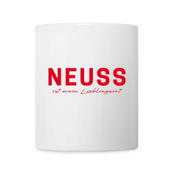 T-shirt Neuss – Parfait pour les fans - Mug blanc - blanc - Devant