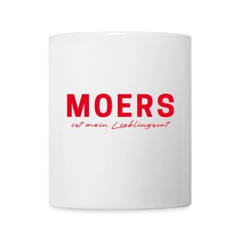 Moers T-Shirt – Zeig deine Heimatliebe! - Tasse - Weiß - Vorne