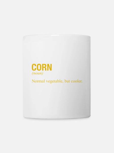 CORN - Tasse - Weiß