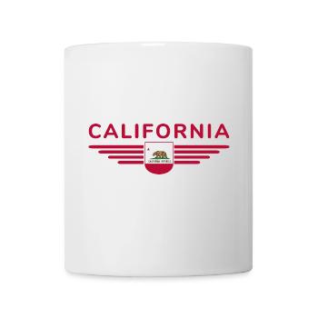 California Fan T-Shirt – Sun & Style - Mug blanc - blanc - Devant