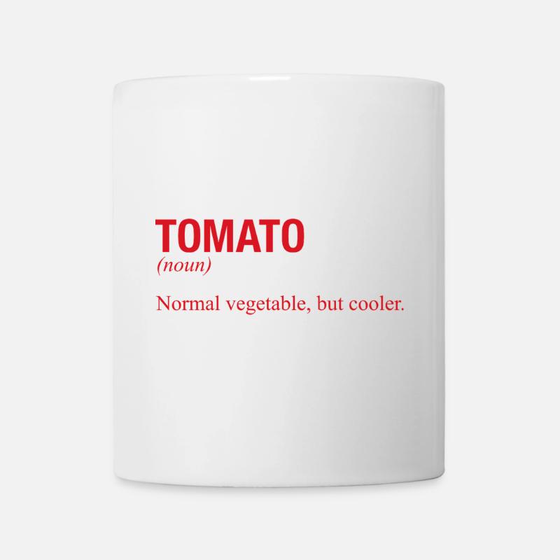 TOMATO Tomate - Tasse - Weiß