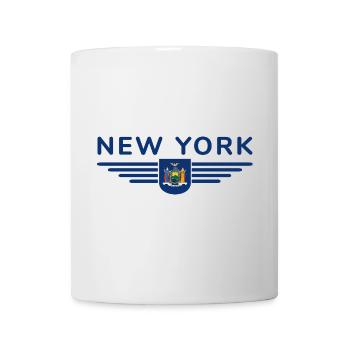 T-shirt de supporter de New York – Parfait pour les fans ! - Mug blanc - blanc - Devant
