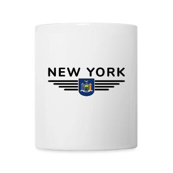 T-shirt de supporter de New York – Parfait pour les fans ! - Mug blanc - blanc - Devant