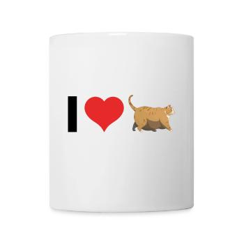 Ich Liebe Chonker - Fat Cat Meme - Tasse - Weiß - Vorne