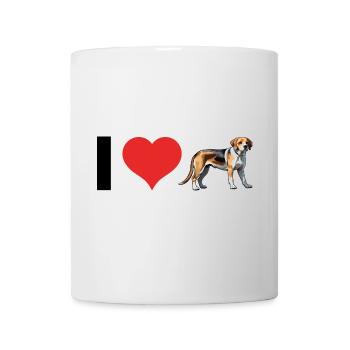 I love Beagles - Pet Design - Tasse - Weiß - Vorne