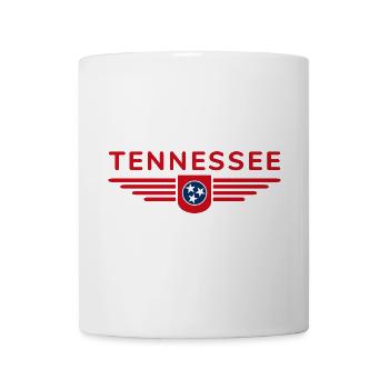 T-shirt de fan du Tennessee – Musique et amour de la maison - Mug blanc - blanc - Devant