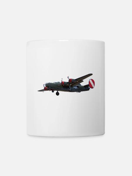 Bomber B-24 Liberator - Tasse - Weiß