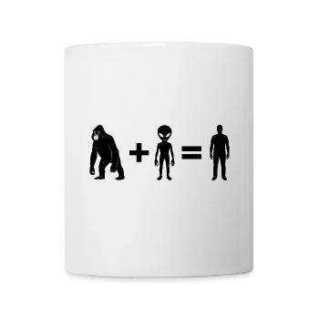 Evolution 2.0 by Falsches Design - Tasse - Weiß - Vorne