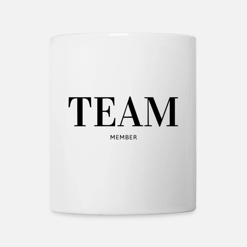 Team Member - Personal - Mitglied - Crew - Tasse - Weiß