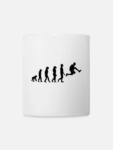 Evolution Basketball / Joueurs de basket-ball - Mug blanc - blanc