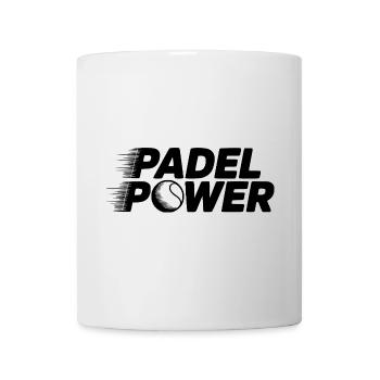 Padel Power - Mug - white - Front