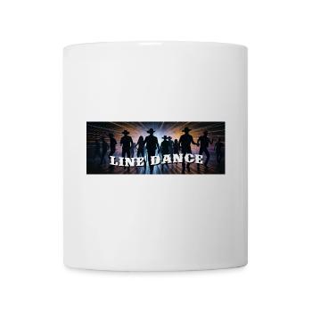 Danse en ligne danse de groupe - Mug blanc - blanc - Devant