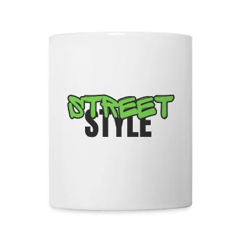 Graffiti Street Style – L’urbain rencontre le contraste - Mug blanc - blanc - Devant