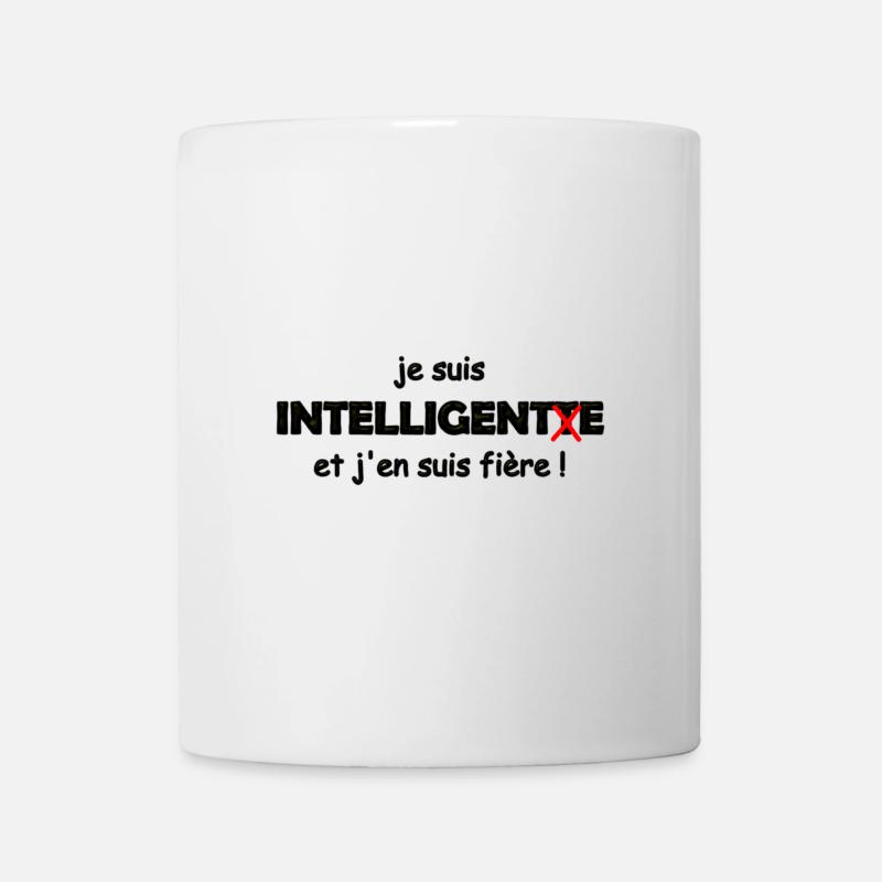 Proud to be smart - Mug - white