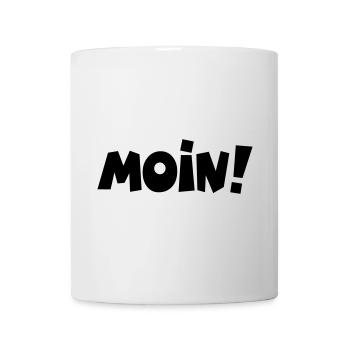 Moin! - Tasse - Weiß - Vorne