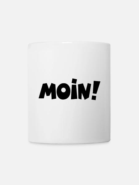 Moin! - Tasse - Weiß