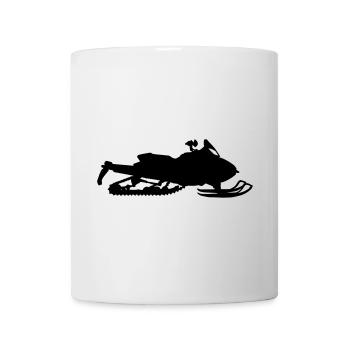 Snowmobile - Tasse - Weiß - Vorne