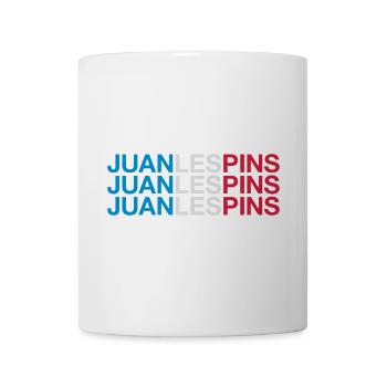 JUAN LES PINS Frankreich France Flag - Mug - white - Front