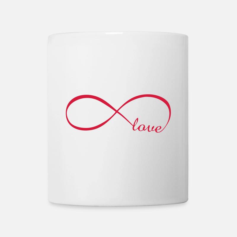 Unendliche Liebe - Tasse - Weiß