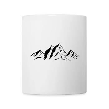 mountains - Mug - white - Front