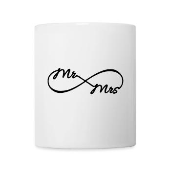 Mr_Mrs_infini - Mug blanc - blanc - Devant