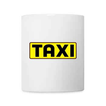 taxi - Mug blanc - blanc - Devant