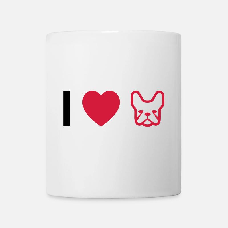 French Bulldog - Tasse - Weiß