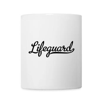 6254398 117910870 lifeguard - Tasse - Weiß - Vorne