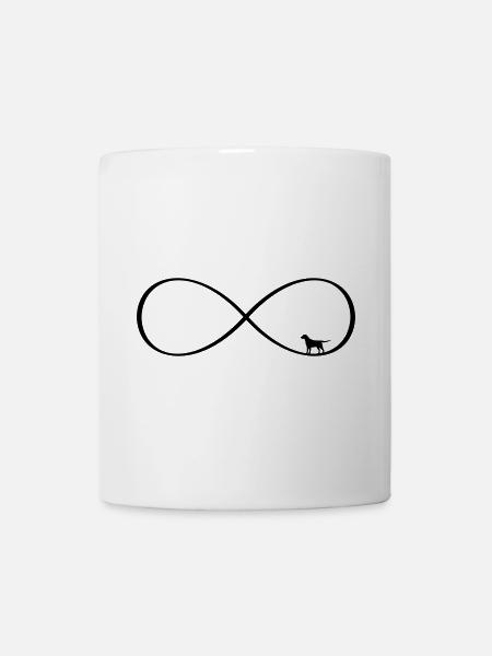 Dog Infinite Love - Dog Design - Mug - white