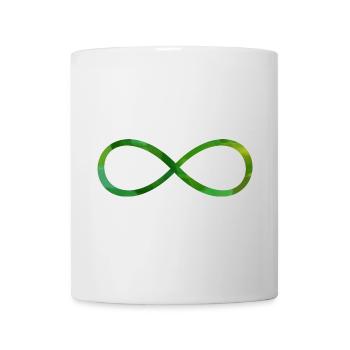 Unendlichkeitszeichen Symbol Zeichen unendlich - Tasse - Weiß - Vorne