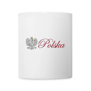Polska - Pologne - Mug blanc - blanc - Devant