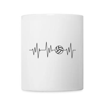 Volleyballer - Tasse - Weiß - Vorne