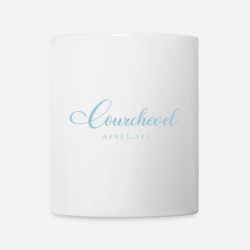 COURCHEVEL - Mug blanc - blanc