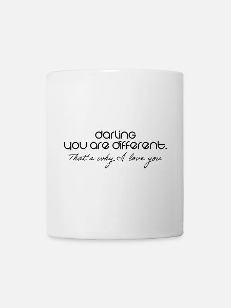 Romantique - Mug blanc - blanc