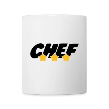 Chef - Cuisine - Patron - Boss - Cooking - Food - Mug - white - Front