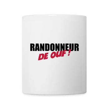 Randonneur de ouf ! - Mug blanc - blanc - Devant