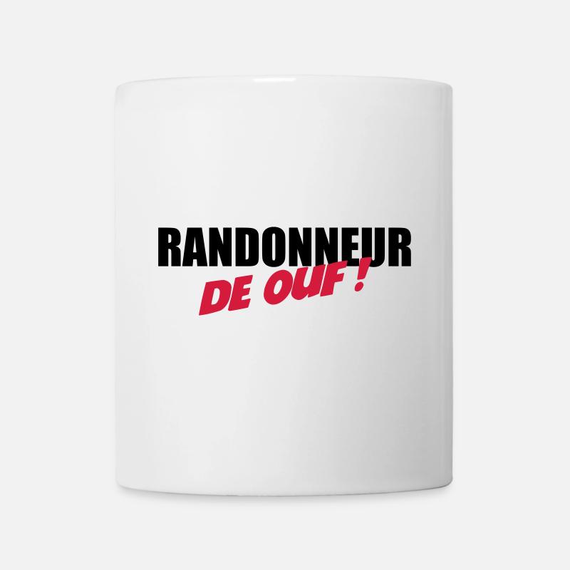 Randonneur de ouf ! - Mug blanc - blanc