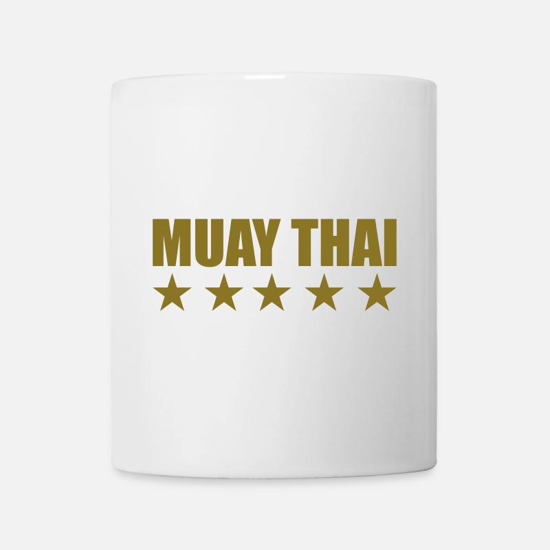 Muay Thai - Tasse - Weiß