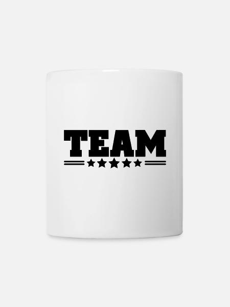 team - Mug - white