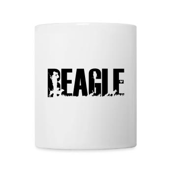 Jagdhund Beagle - Tasse - Weiß - Vorne