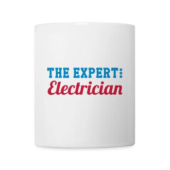 Electricien / Electricité / Travail / Métier / Job - Mug blanc - blanc - Devant