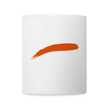 Marqueur - Chrabel - Schliergg - orange - Mug blanc - blanc - Devant