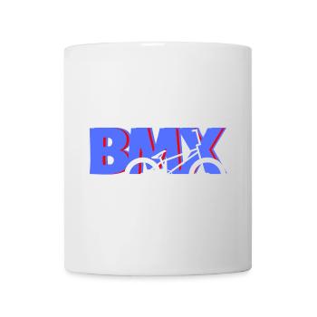 BMX Dirt-Jump Shirt für Kinder & Biker - Tasse - Weiß - Vorne